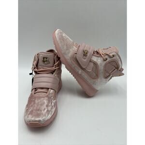 Vlado Womens Atlas III Pink High Top Velvet Sneaker Shoes IG-1511VW-12 Size US 9